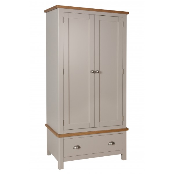 Rudgwick Painted Gents Double Wardrobe