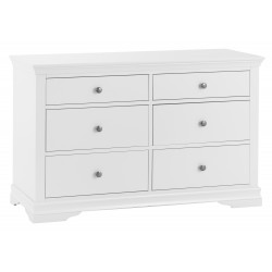 Findon White 6 Drawer Chest
