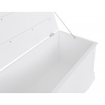 Findon White Blanket Box