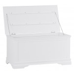 Findon White Blanket Box