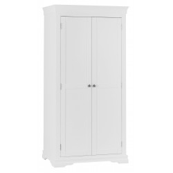 Findon White Double Wardrobe