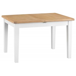 Tangmere White Extending Dining Table