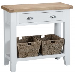 Tangmere White Console Table