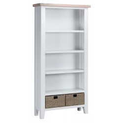 Tangmere White Large Bookcase