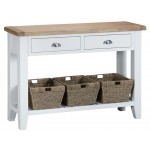 Tangmere White Large Console Table