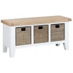 Tangmere White Hall Bench