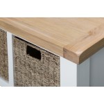 Tangmere White Hall Bench