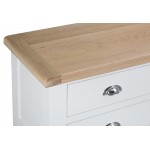 Tangmere White Large Tv Cabinet