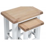 Tangmere White Nest of Tables 2